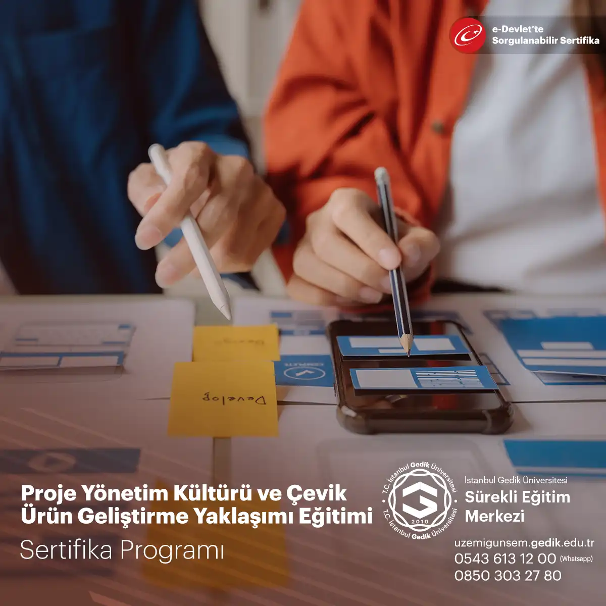 Proje Yönetim Kültürü ve Çevik Ürün Geliştirme Yaklaşımı Eğitimi 
